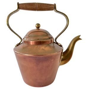 ‼️SOLD‼️ Vintage Tagus Portugal Copper Kettle Tea Pot